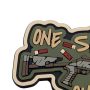 Brand Element нашивка One shot one drone (olive)