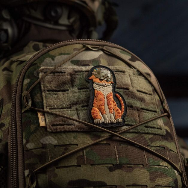 M-Tac нашивка Orange Cat PVC (MC cover)