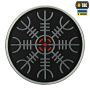 M-Tac нашивка Шлем Ужаса PVC Black/GID