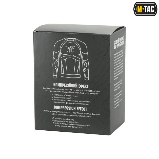 M-Tac термосорочка компресійна Black/Dark Grey