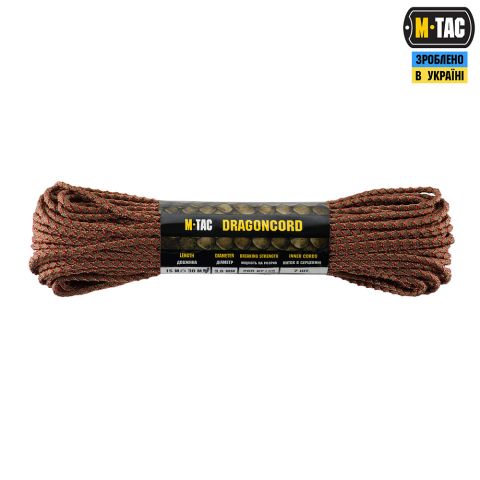 M-Tac паракорд Dragon Cord 30m Coyote/Maroon