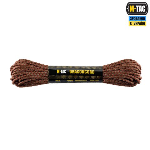 M-Tac паракорд Dragon Cord 15m Coyote/Maroon
