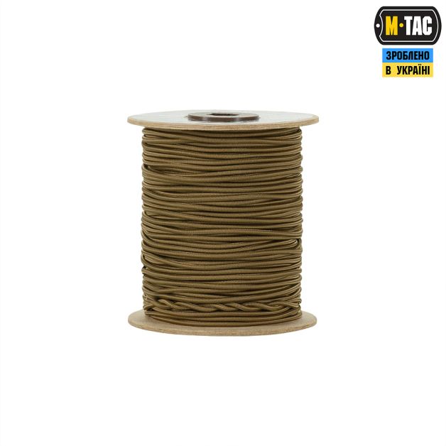 M-Tac паракорд Shock-Cord 3 mm 60m Coyote