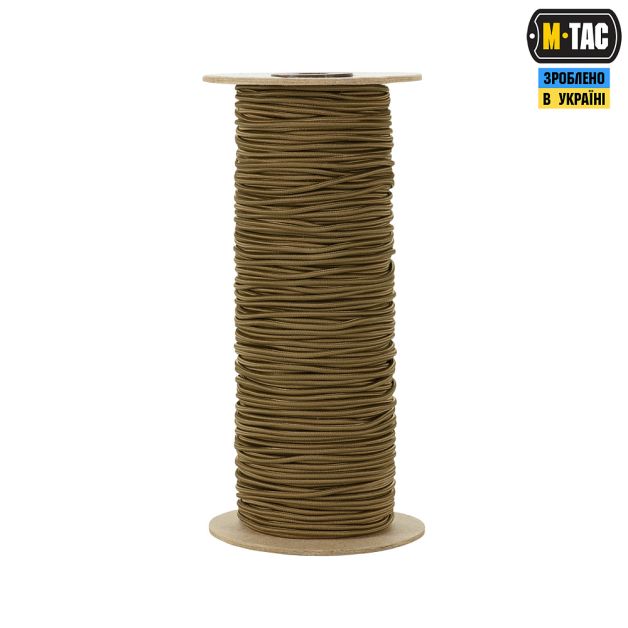 M-Tac паракорд Shock-Cord 3 mm 100m Coyote