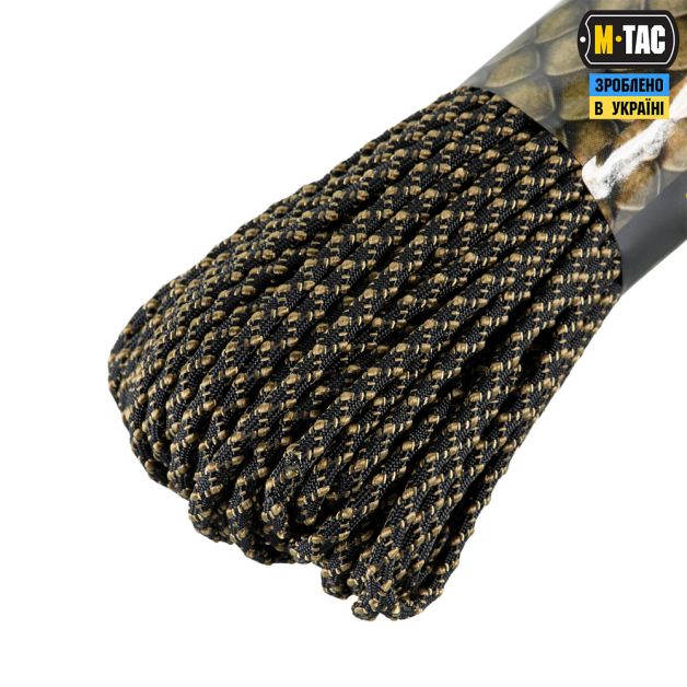 M-Tac паракорд Dragon Cord 30m Black/Coyote