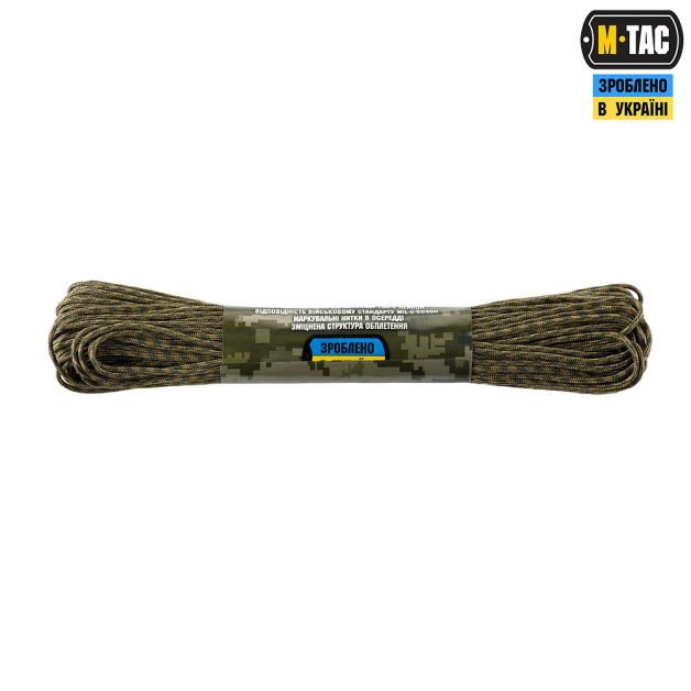 M-Tac паракорд Minicord Mil-Spec 30m Ranger Green/Coyote