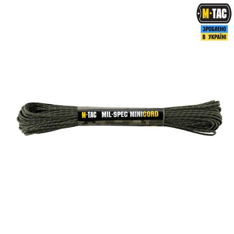 M-Tac паракорд Minicord Mil-Spec 15m Ranger Green Reflective