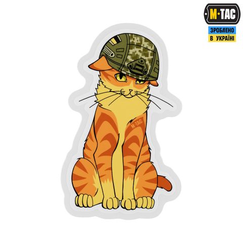 M-Tac наклейка Orange Cat