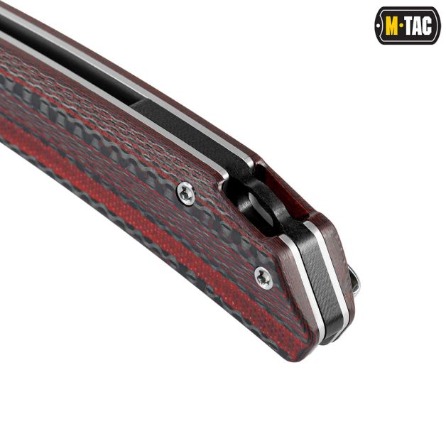M-Tac ніж складний Type 19 Carbon/Red