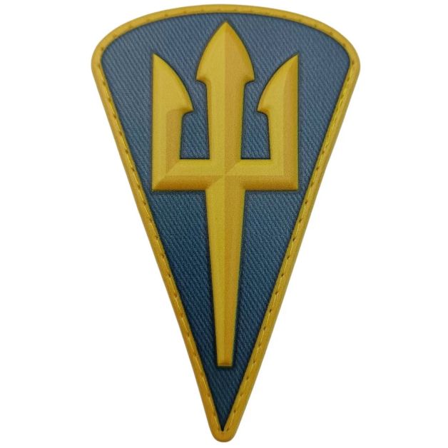 Шеврон ПВХ герб морської піхоти ЗСУ