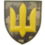 Шеврон ПВХ ЗСУ Загальновійськовий сухопутних військ піксель