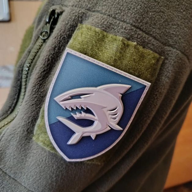 Шеврон ПВХ ЗСУ 40 окрема бригада берегової оборони