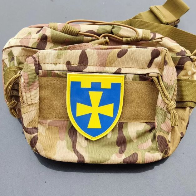 Шеврон ПВХ ТрО 116 бригади ЗСУ Полтава
