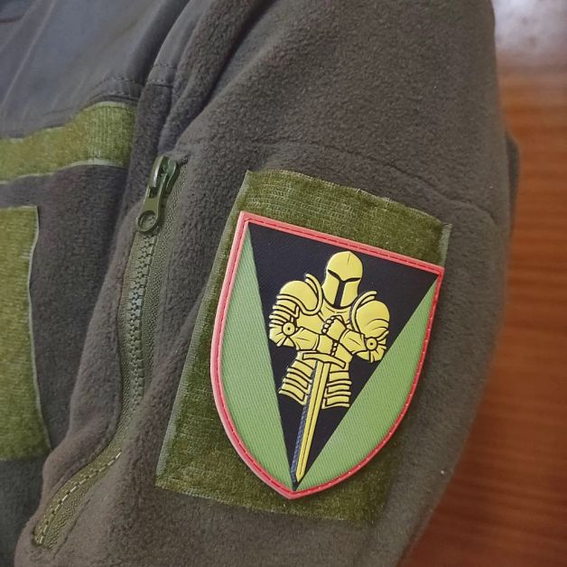 Шеврон ПВХ ЗСУ 17 окрема танкова бригада ОК Схід об'ємний