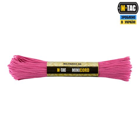 M-Tac паракорд Minicord 30m Neon Pink