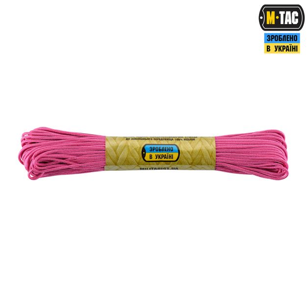 M-Tac паракорд Minicord 30m Neon Pink