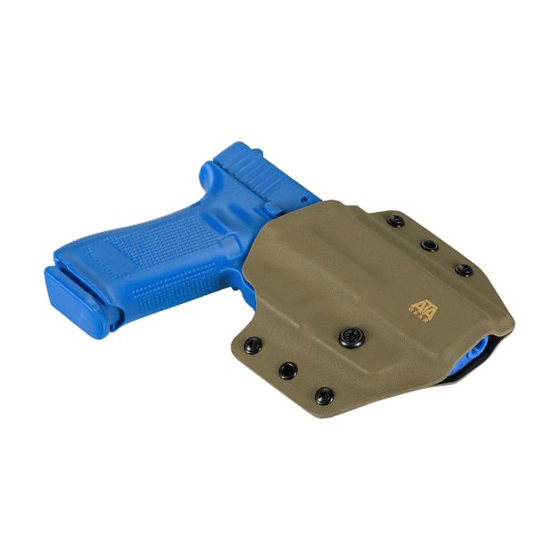 ATA Gear кобура модель Hit Factor ver.1 для Glock - 17/22/47 Flat Dark Earth - Spring правша