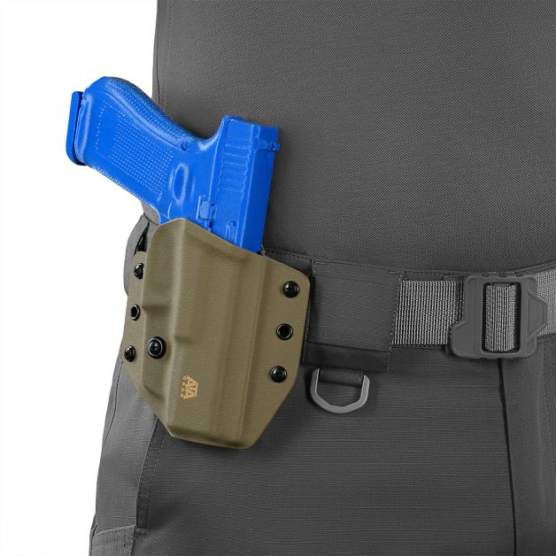 ATA Gear кобура модель Hit Factor ver.1 для Glock - 17/22/47 Flat Dark Earth - Spring правша