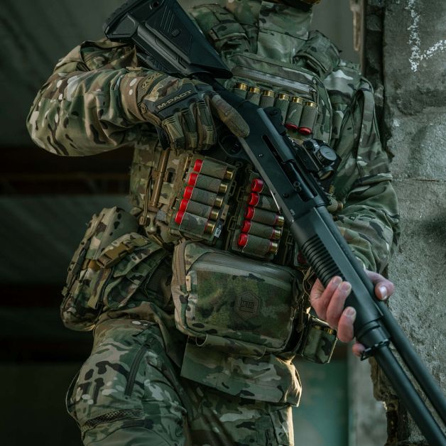 M-Tac подсумок для патронов 12 калибра Laser Cut Multicam