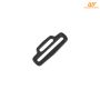 Woojin Plastic рамка переходник изогнутая DSQ 25+50mm Black