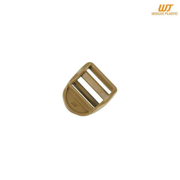 Woojin Plastic регулятор ременя Standard Curved T/L 25mm Coyote