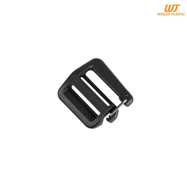Woojin Plastic регулятор ременя с замком Gate Keeper Lock 25mm HD Black Left