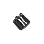 Woojin Plastic регулятор ременя с замком Gate Keeper Lock 25mm HD Black Left