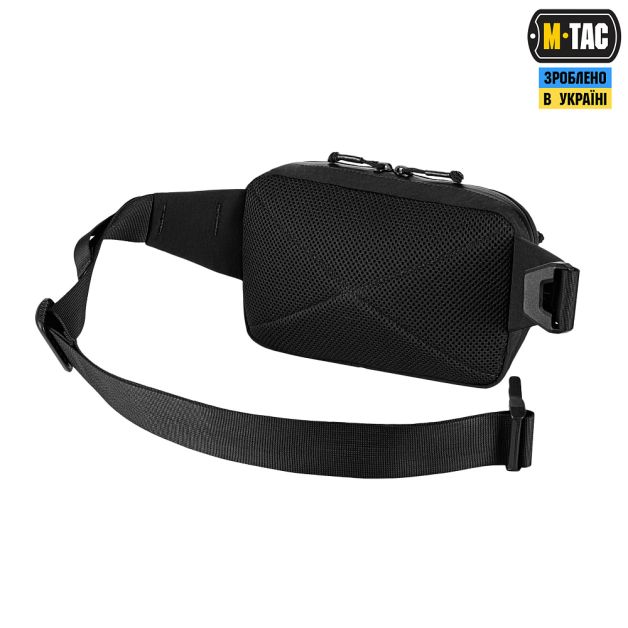 M-Tac сумка City Waist Bag с липучкой Lite-NR Elite Black