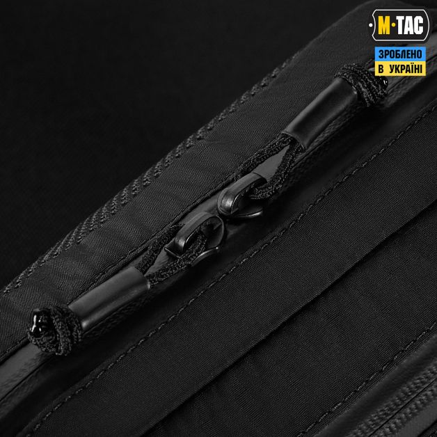 M-Tac сумка City Waist Bag с липучкой Lite-NR Elite Black