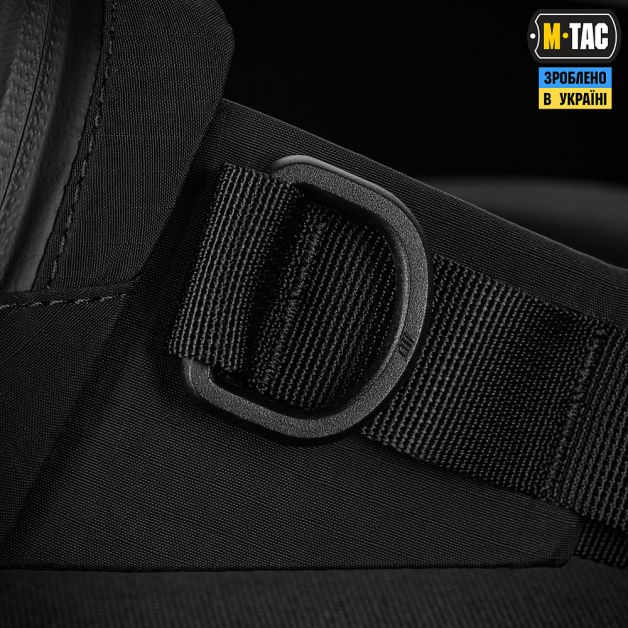 M-Tac сумка City Waist Bag с липучкой Lite-NR Elite Black