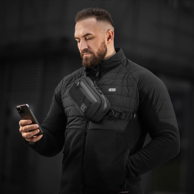 M-Tac сумка City Waist Bag с липучкой Lite-NR Elite Black