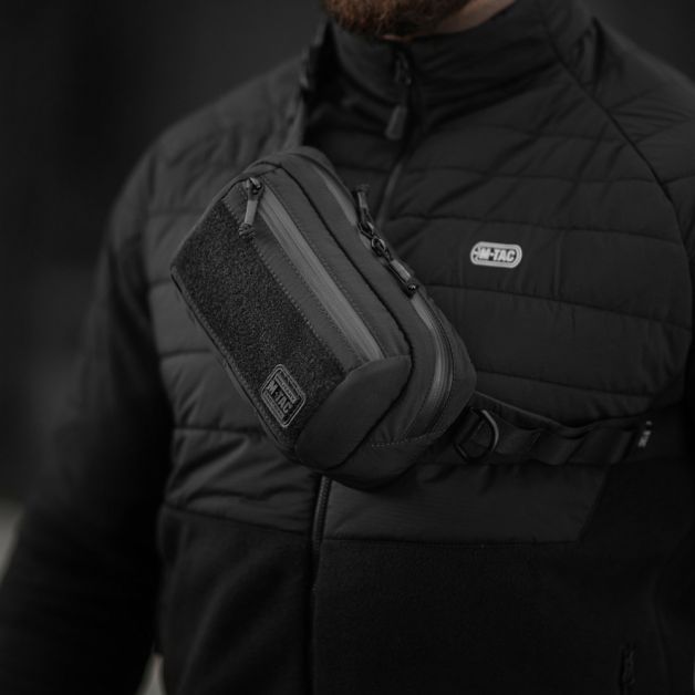M-Tac сумка City Waist Bag с липучкой Lite-NR Elite Black
