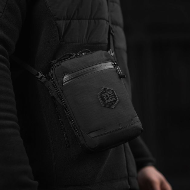 M-Tac сумка Pocket Bag Hardsling Lite-NR Black