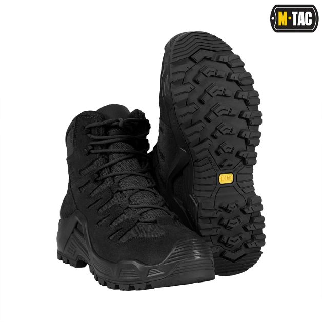 M-Tac ботинки тактические Caiman Black