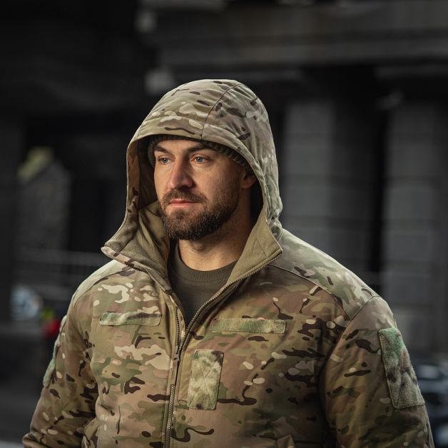M-Tac куртка MA-1 Hooded Military Primaloft MC