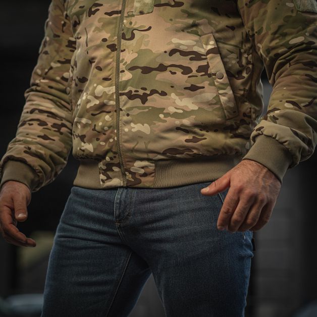 M-Tac куртка MA-1 Hooded Military Primaloft MC