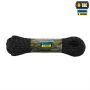 M-Tac паракорд 550 mil-spec 30m Black Reflective
