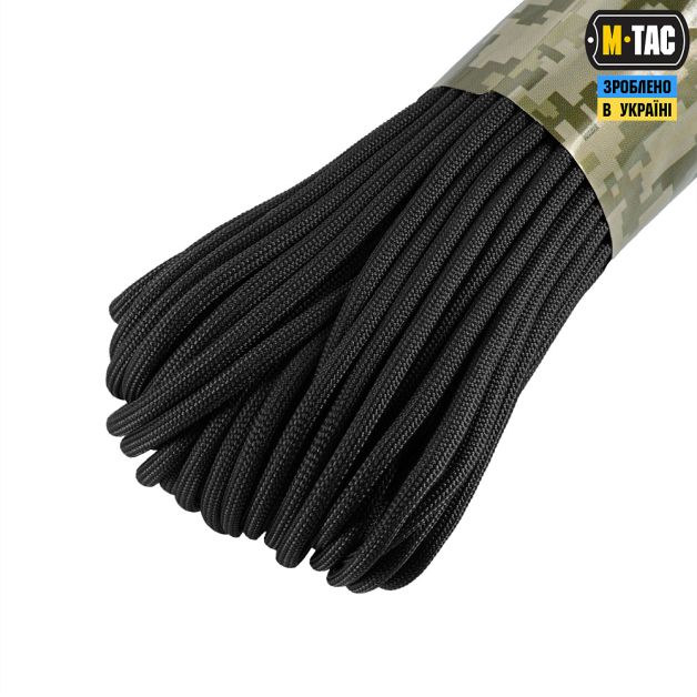 M-Tac паракорд 550 mil-spec 30m Black