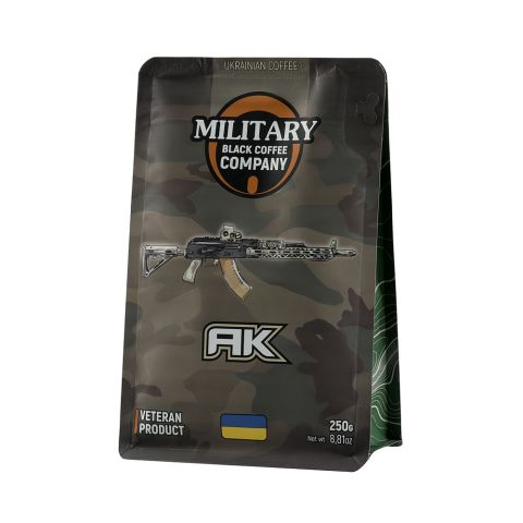 Military Black Coffee Company меленая AK-Бразилия Бурбон