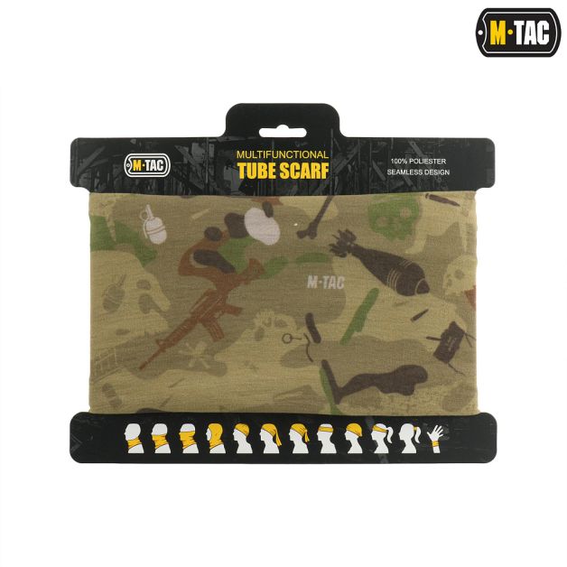 M-Tac шарф-труба облегченный War Camo