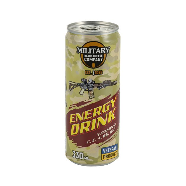 Military Black Coffee Company energy drink Класичний