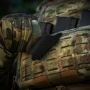 M-Tac нашивка шлем Vivere Est Militare (вышивка)