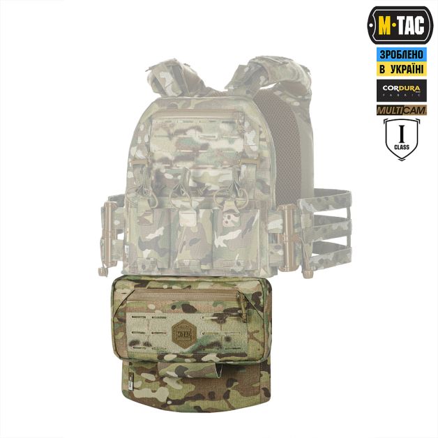M-Tac захист живота з балістичним пакетом 1 клас захисту (BRONYX) Multicam
