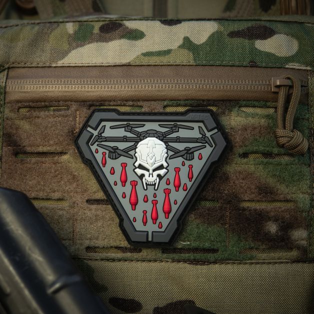 M-Tac нашивка Vampir PVC Black/Grey