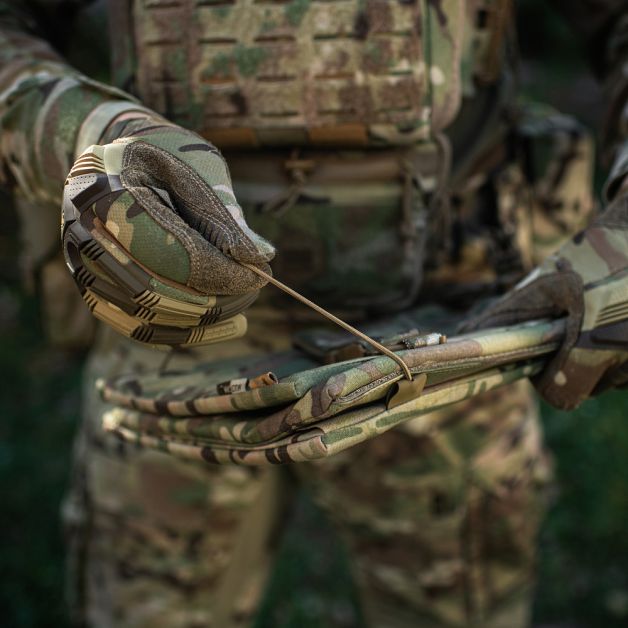 M-Tac килимок для сидіння трьохсекційний з балістичним пакетом 1 клас (BRONYX) Multicam