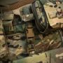 M-Tac килимок для сидіння трьохсекційний з балістичним пакетом 1 клас (BRONYX) Multicam