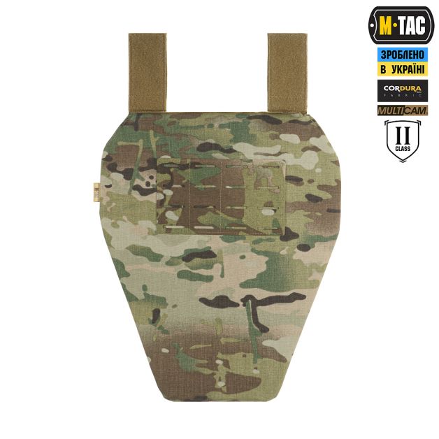 M-Tac фартух протиуламковий з балістичним пакетом 2 клас (BRONYX) Laser Cut XL Multicam
