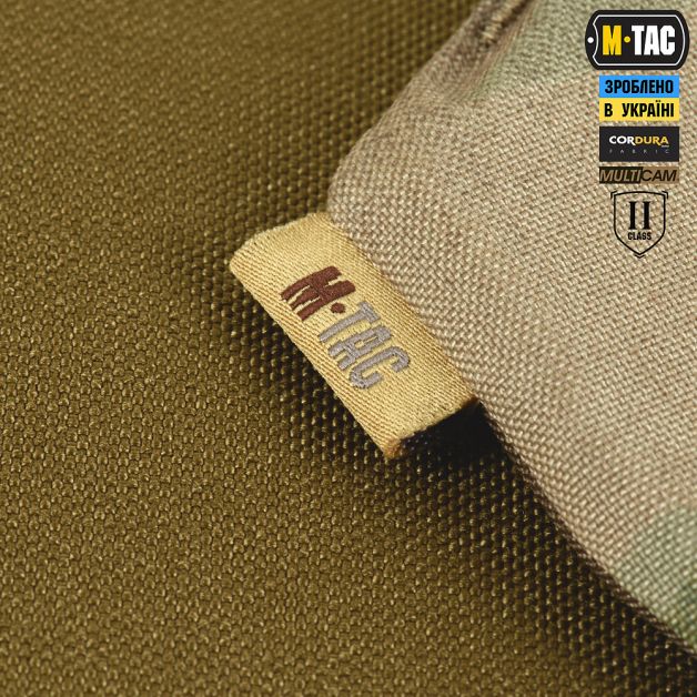 M-Tac фартух протиуламковий з балістичним пакетом 2 клас (BRONYX) Laser Cut Multicam