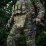 M-Tac фартух протиуламковий з балістичним пакетом 2 клас (BRONYX) Laser Cut Multicam