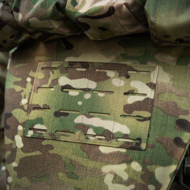 M-Tac фартух протиуламковий з балістичним пакетом 2 клас (BRONYX) Laser Cut Multicam